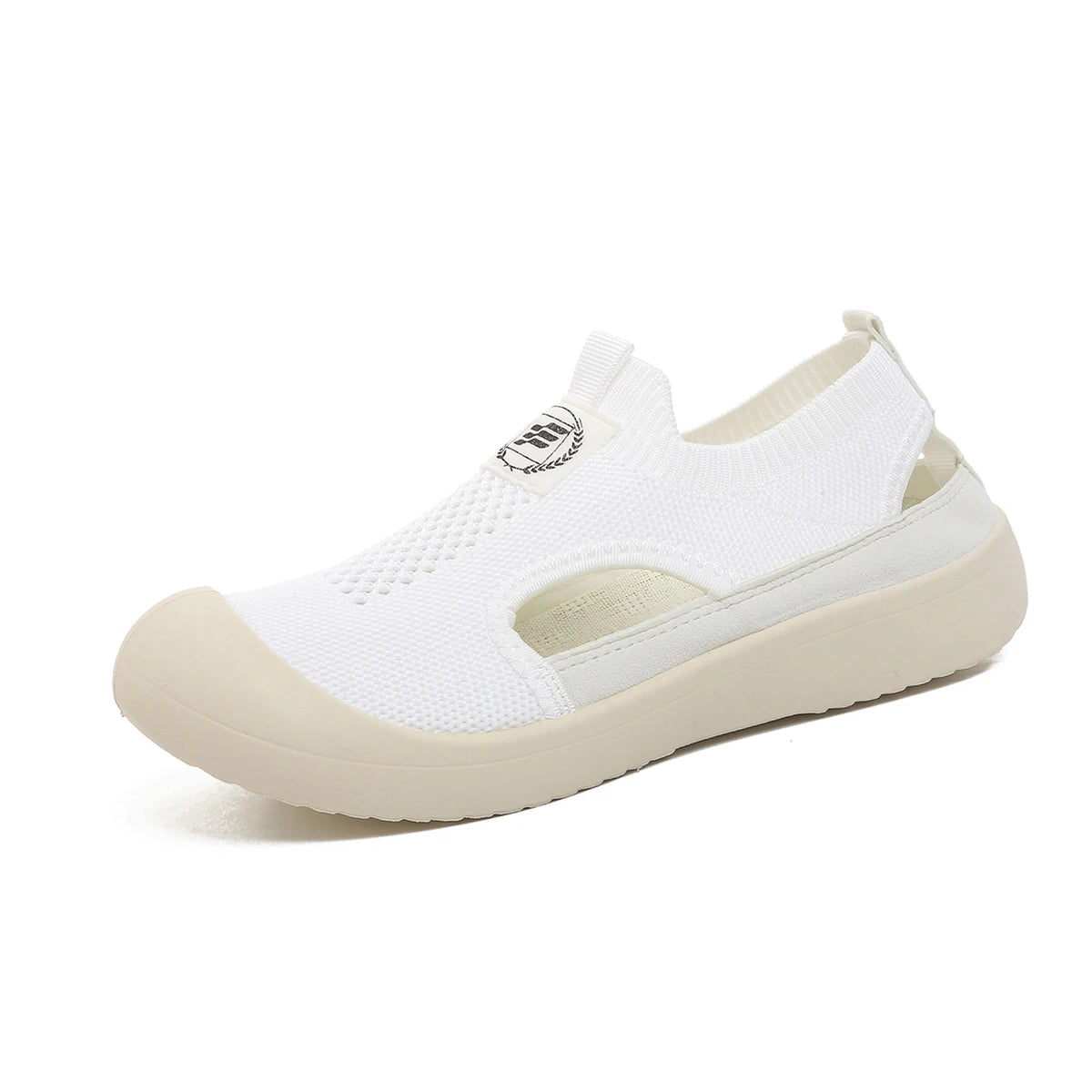 PureKnit Flow – Sapatos barefoot respiráveis em malha slip-on unissexo