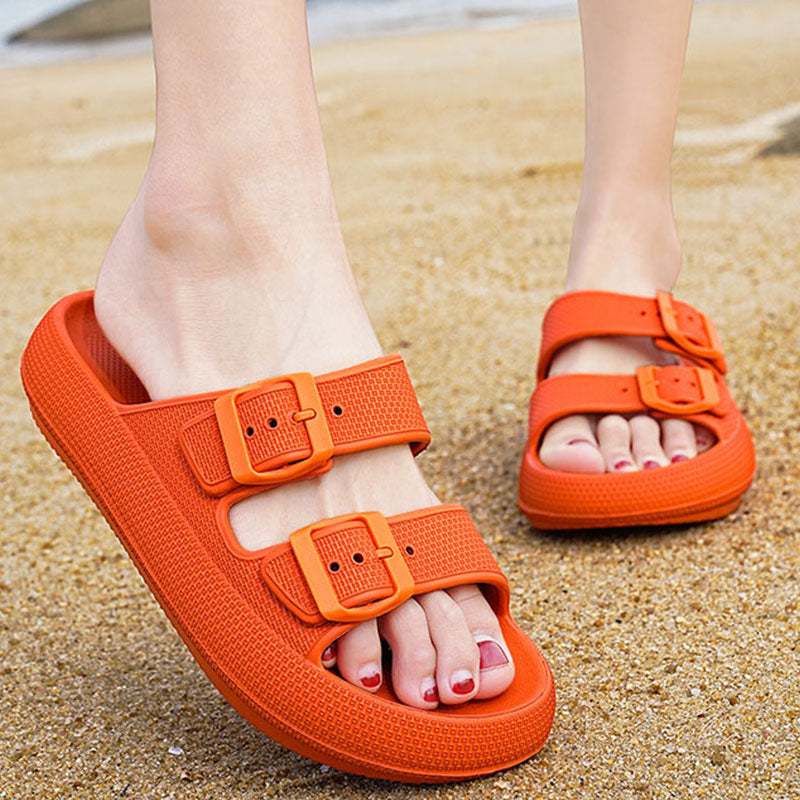 OrthoCloud Plus – Chinelos barefoot confortáveis e ajustáveis unissexo