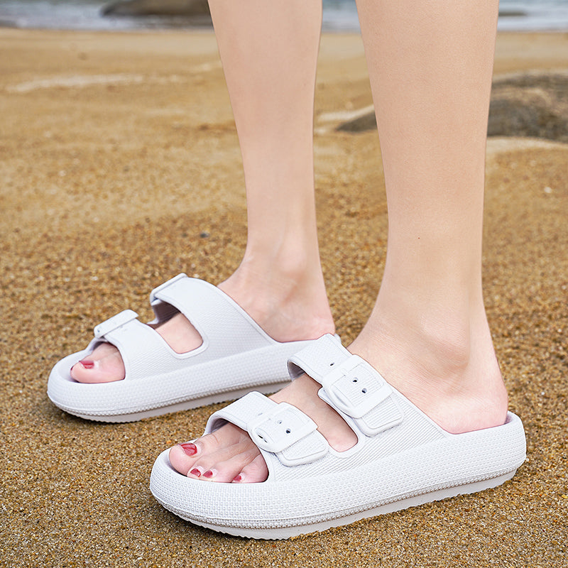 OrthoCloud Plus – Chinelos barefoot confortáveis e ajustáveis unissexo