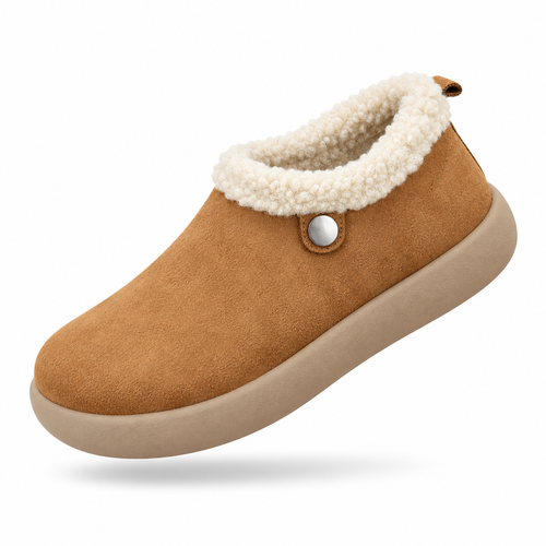 Velmora - Botas Femininas de Inverno em Camurça com Forro Super Quentinho