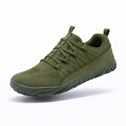 TrailAir Bamboo – Sapatos Barefoot Respiráveis Com Biqueira Larga Para Caminhada