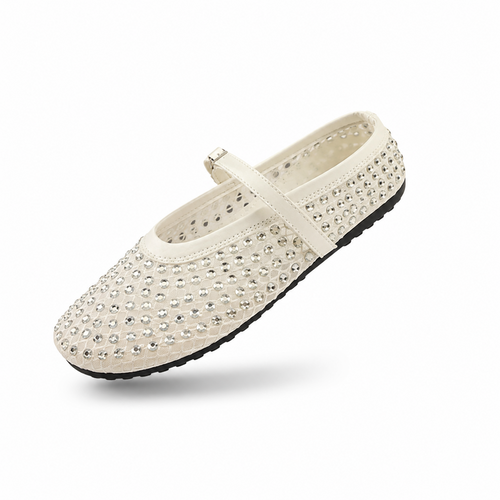 Élodie Crystal Barefoot - Sabrinas Respiráveis com Brilho