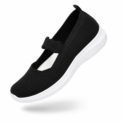 Cleo Marie - Sapato Barefoot de Malha Respirável Ultra-Leve
