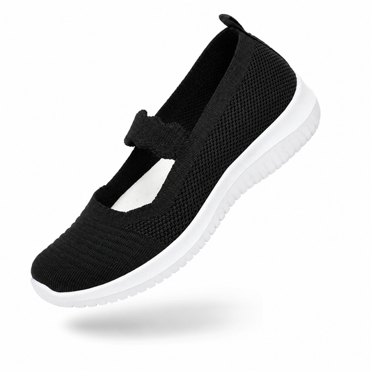 Cleo Marie - Sapato Barefoot de Malha Respirável Ultra-Leve