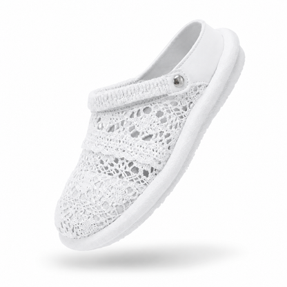BreezeStep Air – Sandália barefoot respirável de biqueira fechada para mulher