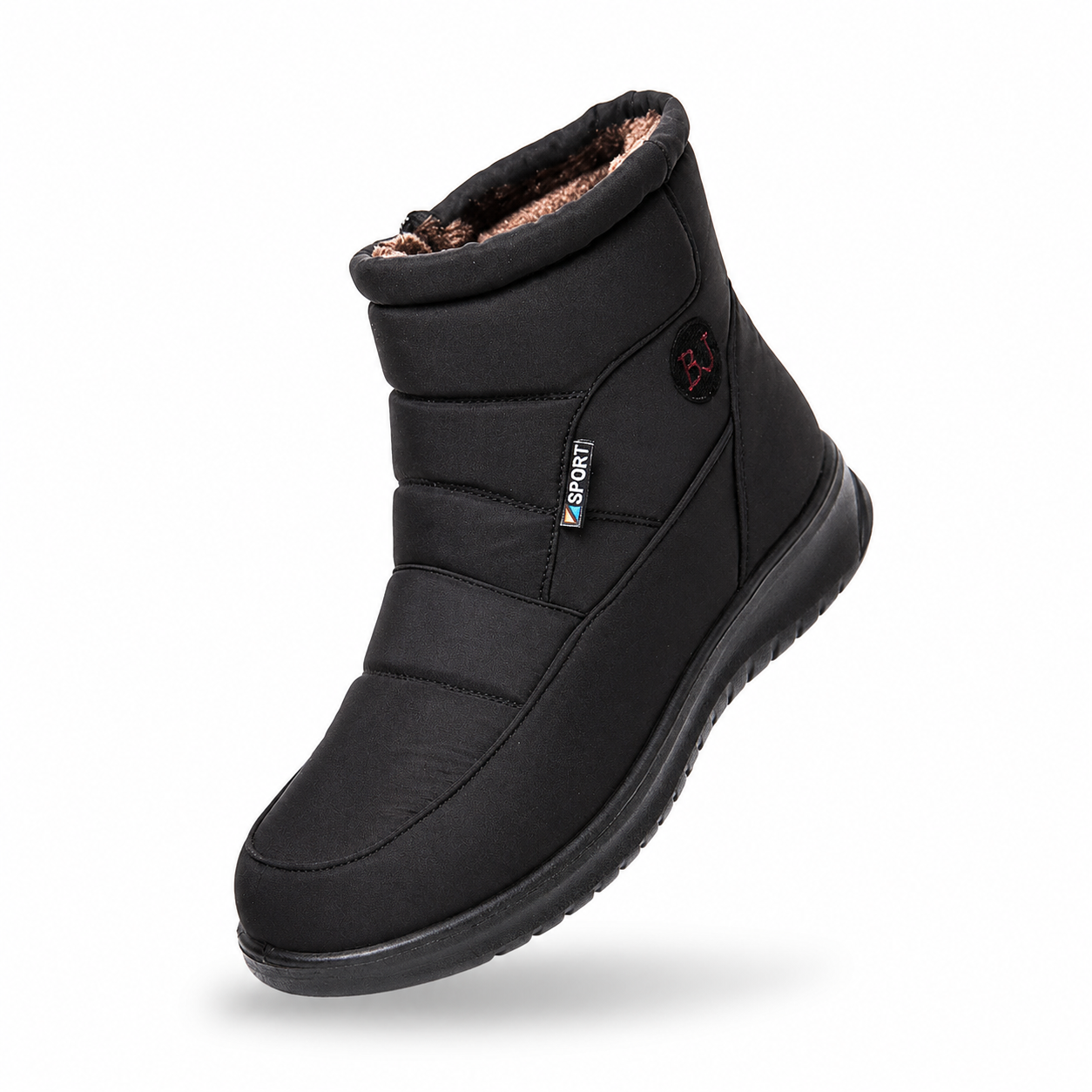 Solenne Winter - Bota Barefoot Térmica com Forro Acolchoado