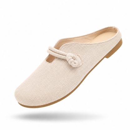 Veloura Barefoot Lady - Loafers Barefoot Senhora Camurça Casual Slip-On