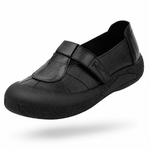 Summer Grace – Sapatos em couro genuíno perfurados para mulher