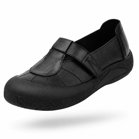 Summer Grace – Sapatos em couro genuíno perfurados para mulher