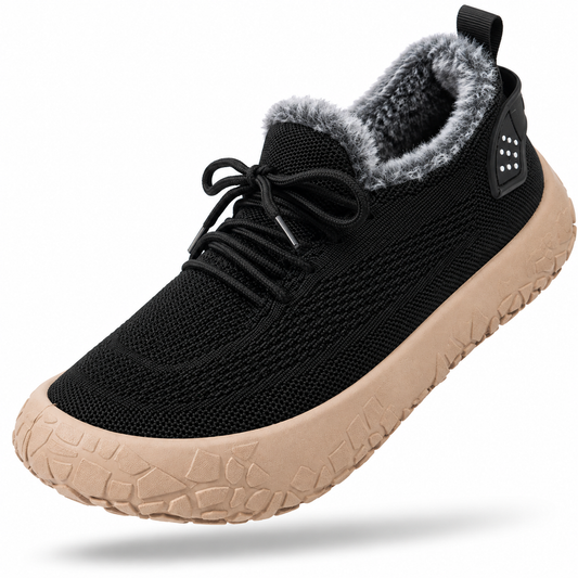 Isanora - Ténis Barefoot com Forro Super Quente