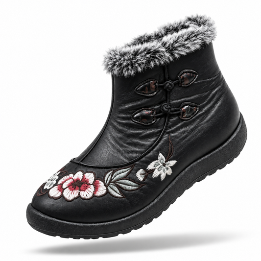 Isalune - Botas Barefoot de Inverno Impermeáveis com Forro Quente