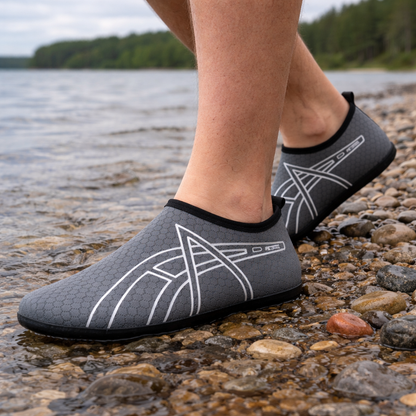CloudStep Flex – Sapatos slip on barefoot leves e flexíveis