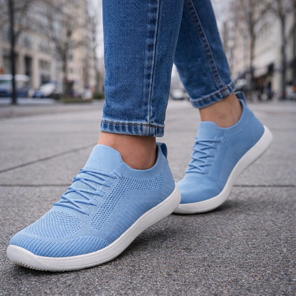 CloudStep Urban – Ténis barefoot respiráveis e flexíveis unissexo