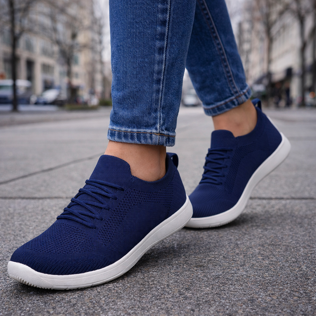 CloudStep Urban – Ténis barefoot respiráveis e flexíveis unissexo