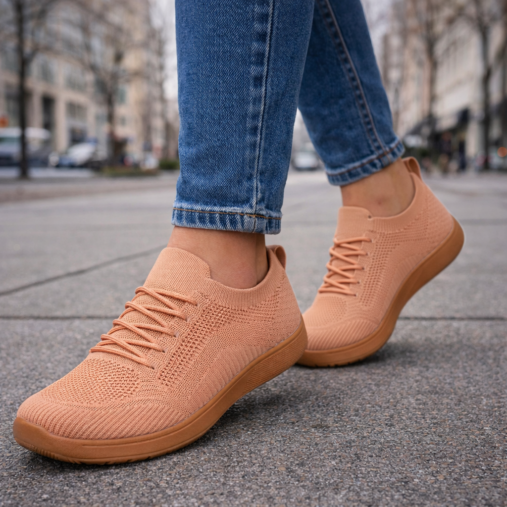 CloudStep Urban – Ténis barefoot respiráveis e flexíveis unissexo