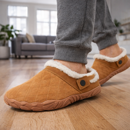 Alpine Cozy – Pantoufles barefoot d’intérieur