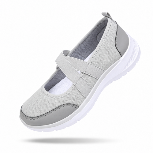 SoftStep Mary Jane Lady - Sapatos Senhora Conforto Antiderrapantes Slip-On com Tira