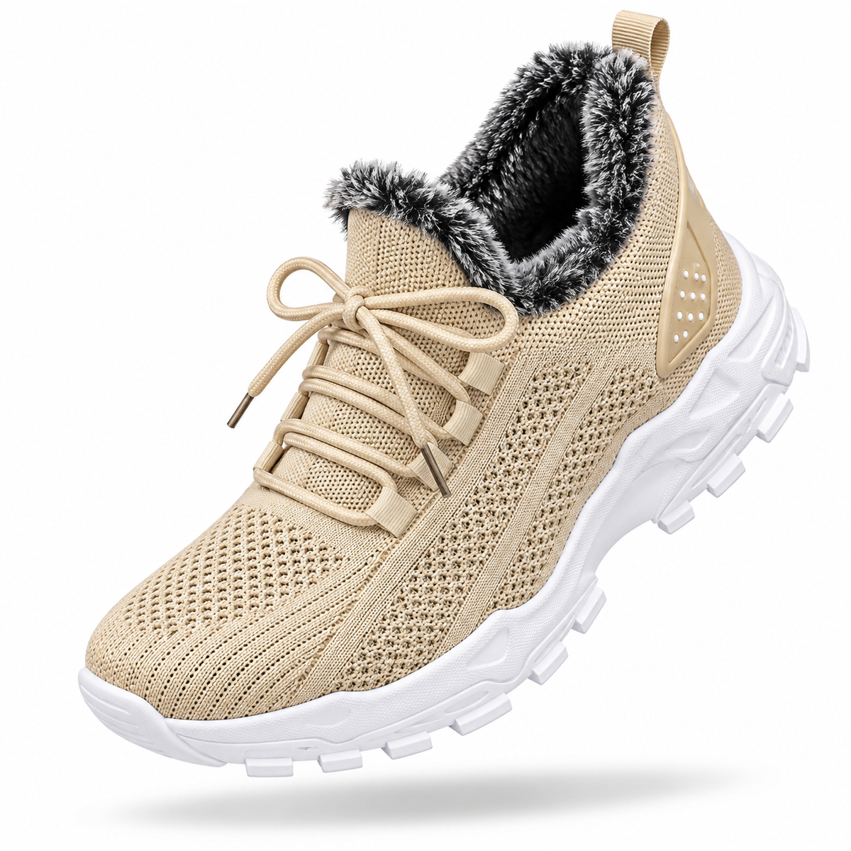 Léontine - Ténis Femininos de Inverno Acolchoados e Confortáveis