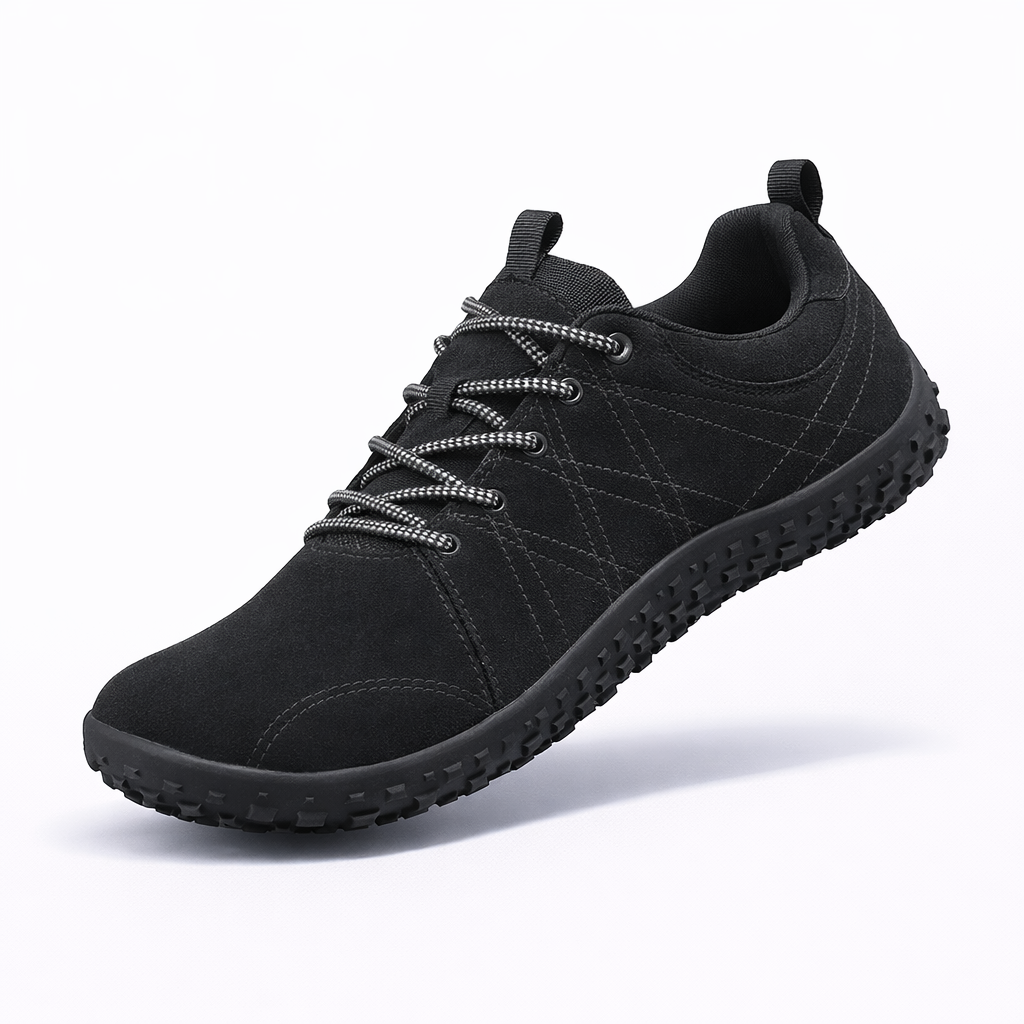 UrbanGrip Leather – Sapatos Desportivos Em Pele Com Biqueira Larga Para Homem