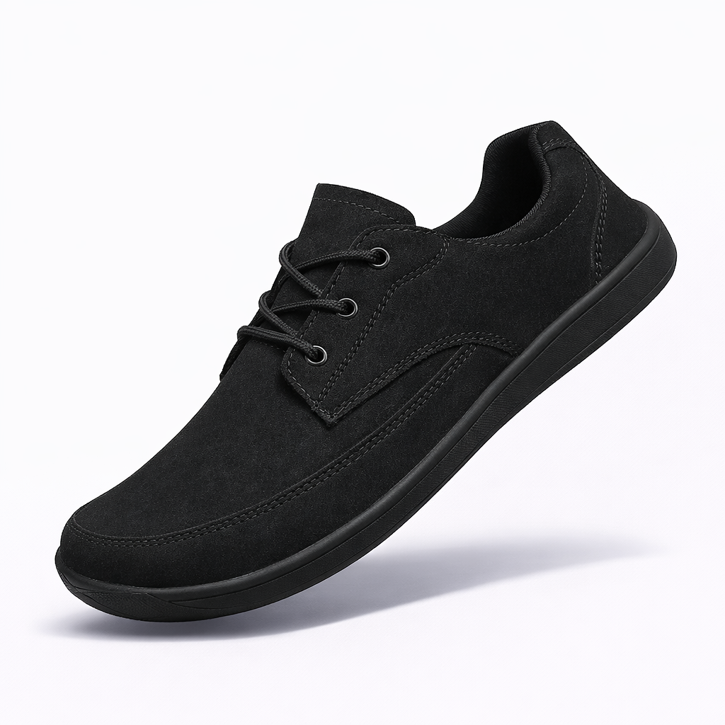 FlexUrban Split – Sapatos Barefoot Minimalistas Em Pele Sintética Para Homem