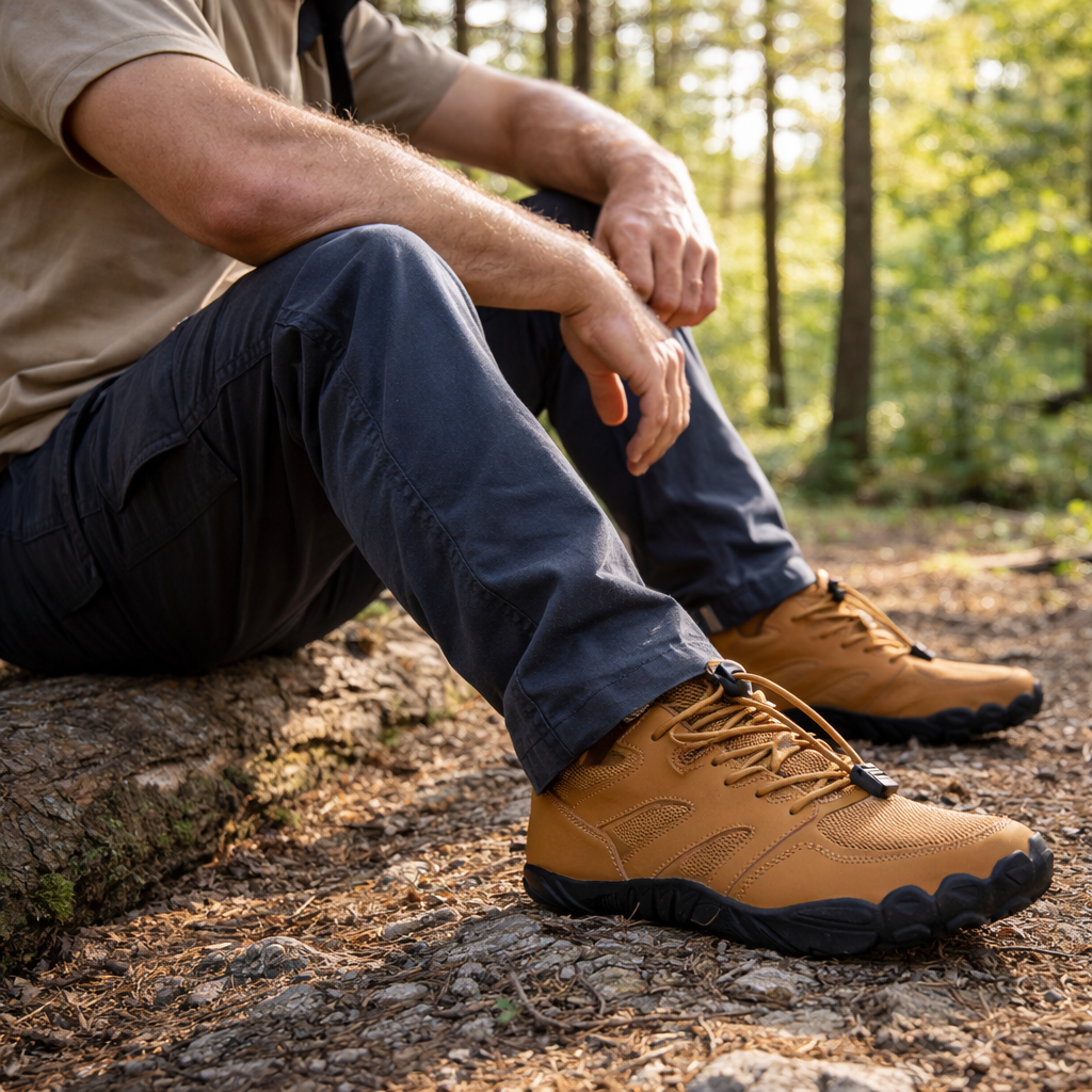 TrailAir Wide – Sapatos Barefoot Respiráveis Para Caminhada E Trilhos Unissexo