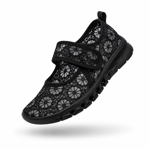 CloudStep Air – Sapatos barefoot respiráveis de biqueira larga para mulher