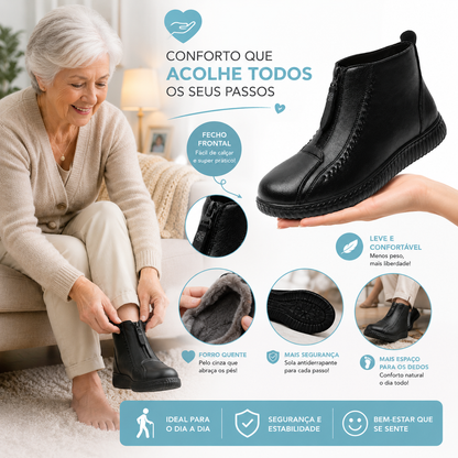 HotConfort – Botas Barefoot de Senhora Impermeáveis e Aveludadas