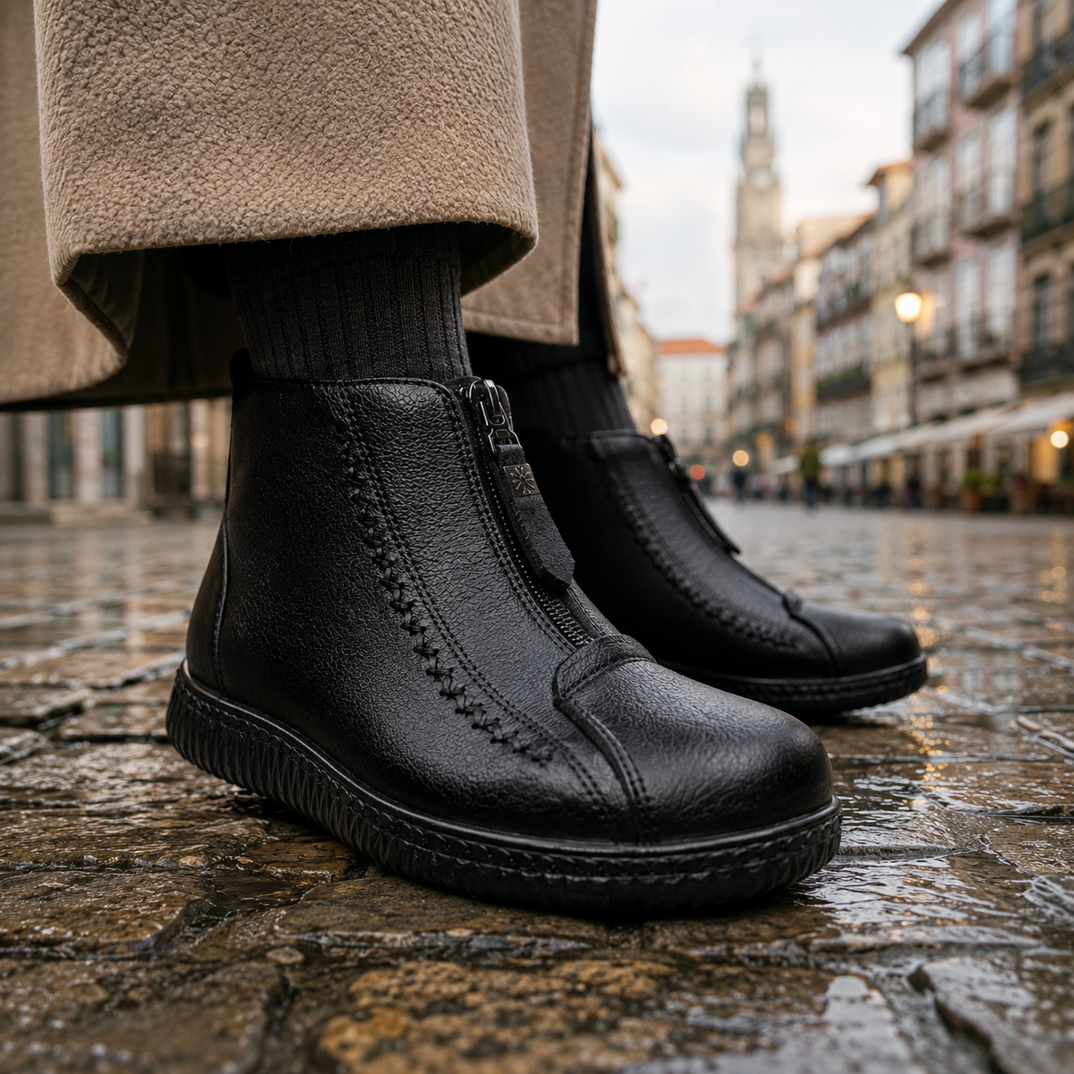 HotConfort – Botas Barefoot de Senhora Impermeáveis e Aveludadas