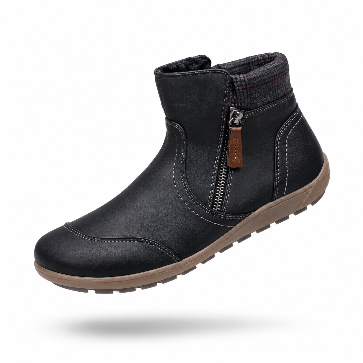 Selena - Bota Barefoot Feminina Térmica e Flexível