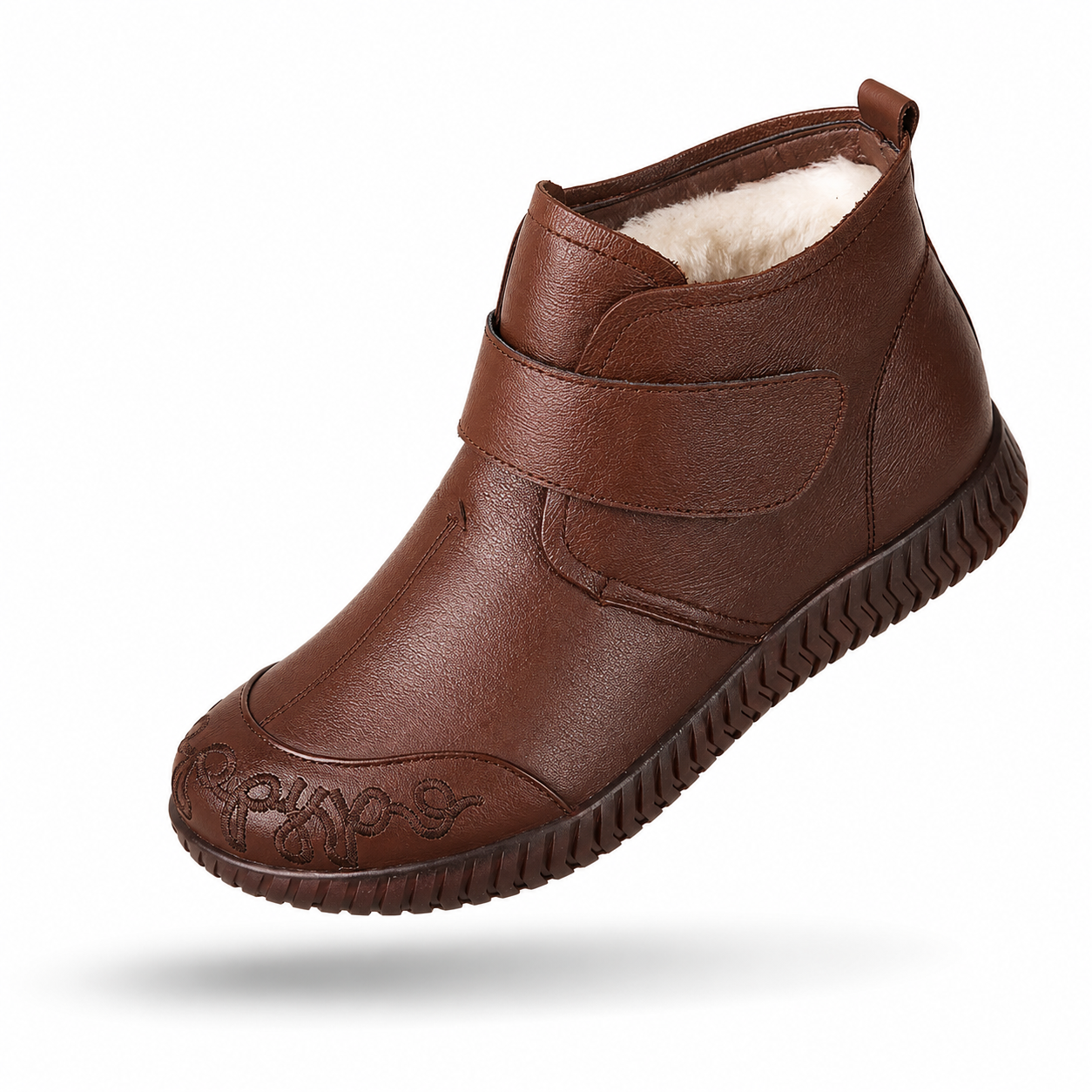 Serena - Bota Barefoot de Inverno Impermeável e Forrada