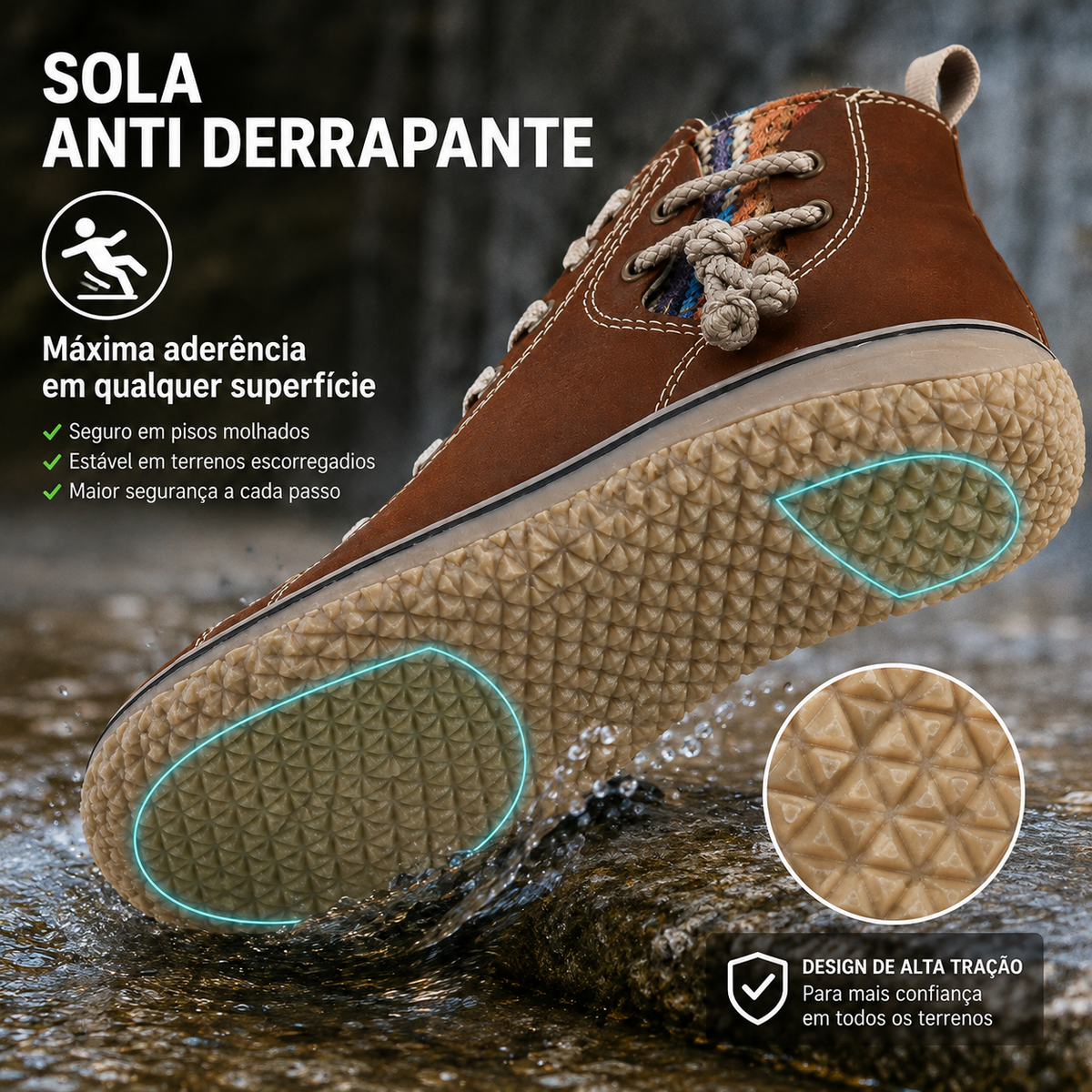 NordicWarm – Botas Barefoot de Senhora Impermeáveis e Forradas