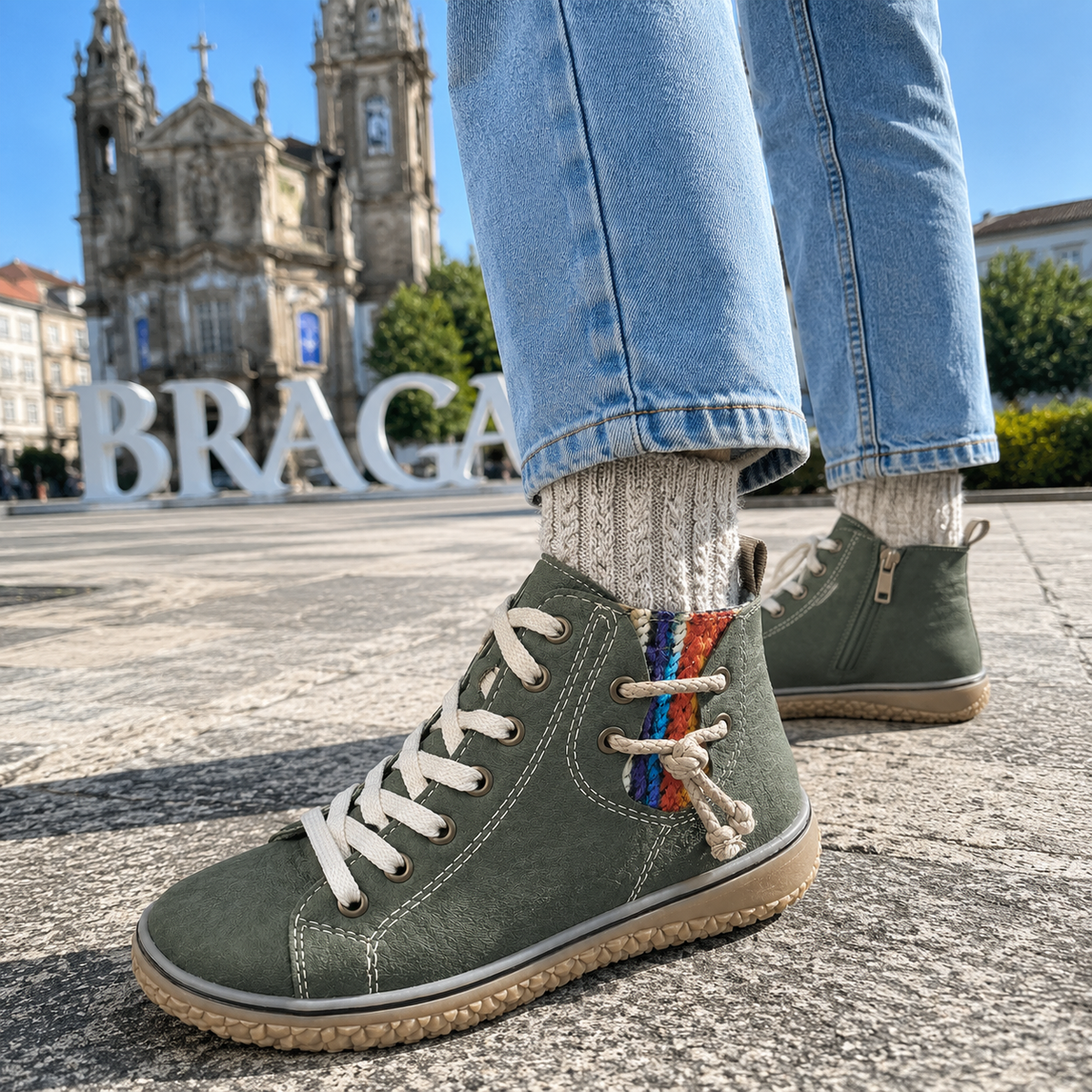 NordicWarm – Botas Barefoot de Senhora Impermeáveis e Forradas