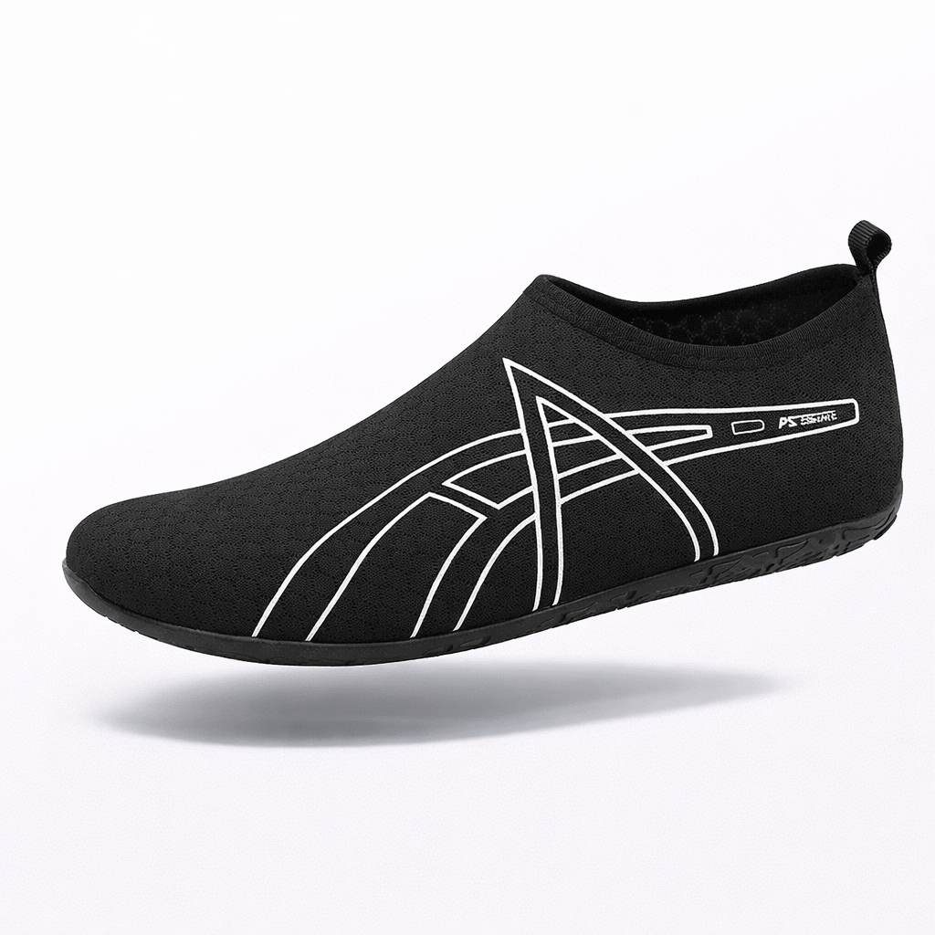 CloudStep Flex – Sapatos slip on barefoot leves e flexíveis