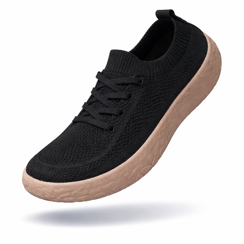 FlexKnit Comfort – Ténis Barefoot Feminino Pé Largo