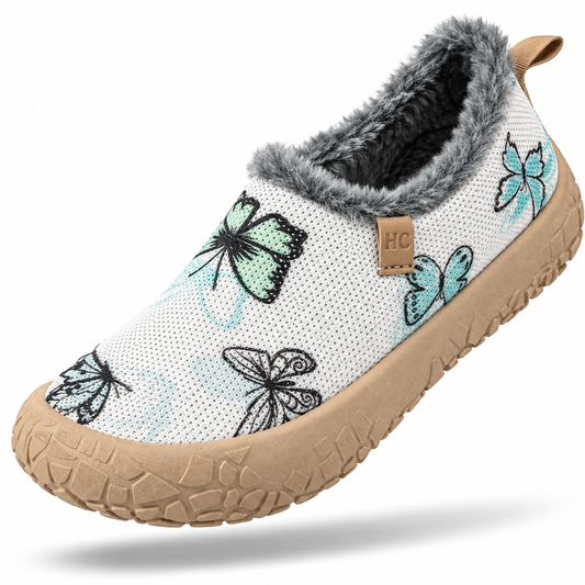 Gianene - Ténis Barefoot de Inverno com Forro Quente
