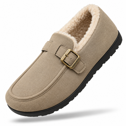Nevora - Mocassins Femininos de Inverno Forrados