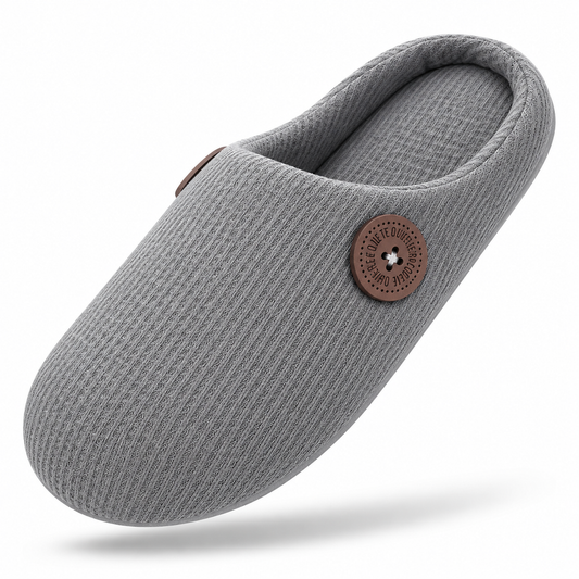 Veldran - Pantufas Unissexo Acolchoadas com Sola Antiderrapante