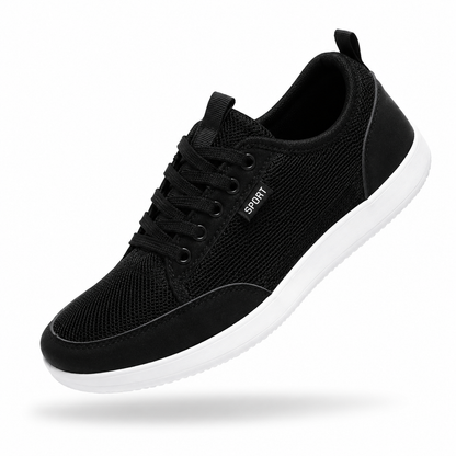 TerraFlex Motion – Sapatos barefoot respiráveis com biqueira larga unissexo