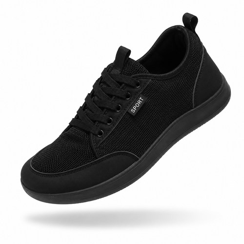 TerraFlex Motion – Sapatos barefoot respiráveis com biqueira larga unissexo