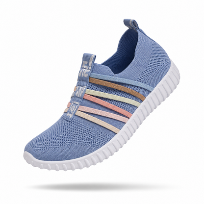 ColorEase Lady - Ténis Senhora Slip-On Leves Respiráveis Verão