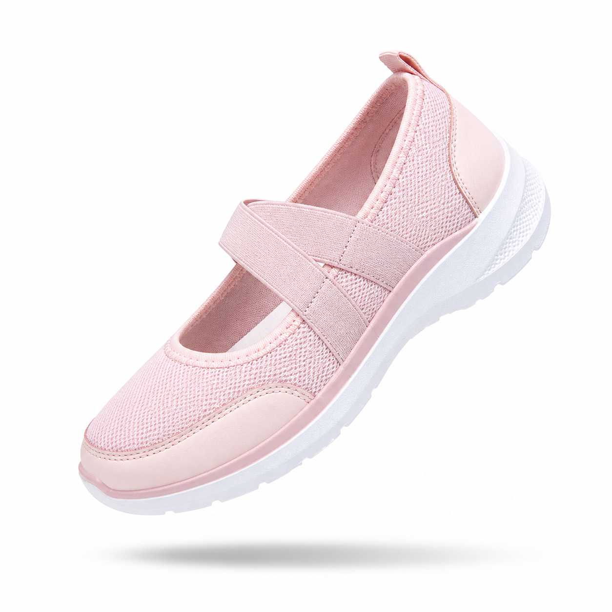 SoftStep Mary Jane Lady - Sapatos Senhora Conforto Antiderrapantes Slip-On com Tira