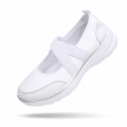SoftStep Mary Jane Lady - Sapatos Senhora Conforto Antiderrapantes Slip-On com Tira