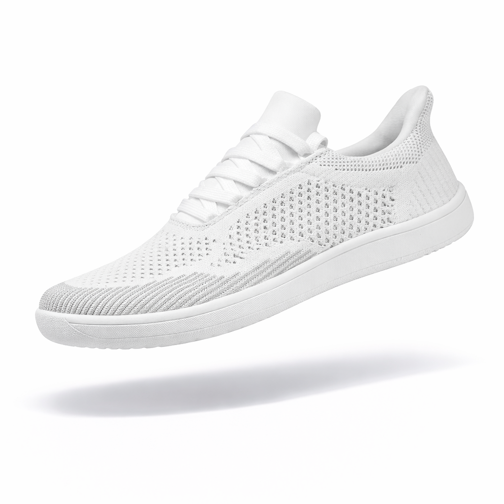 AirKnit Motion – Sapatos Barefoot Respiráveis Com Biqueira Larga Unissexo