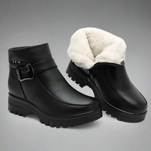 Botte en Cuir Celine