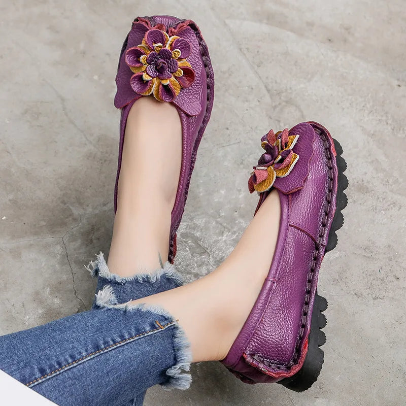 Lolitana - Sapato Barefoot em Couro Genuíno