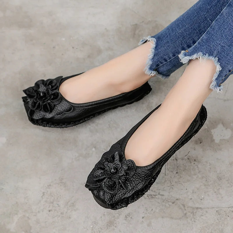 Lolitana - Sapato Barefoot em Couro Genuíno