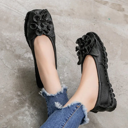 Lolitana - Sapato Barefoot em Couro Genuíno