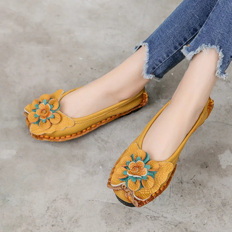 Lolitana - Sapato Barefoot em Couro Genuíno