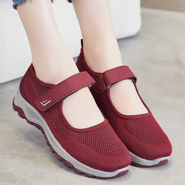 OrthoBare Comfort Lady - Sapatos Barefoot Ortopédicos Senhora Slip-On Respiráveis
