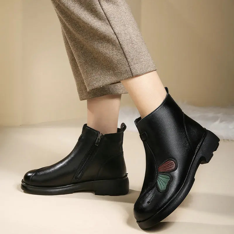 Botte Aurora - Cuir Véritable